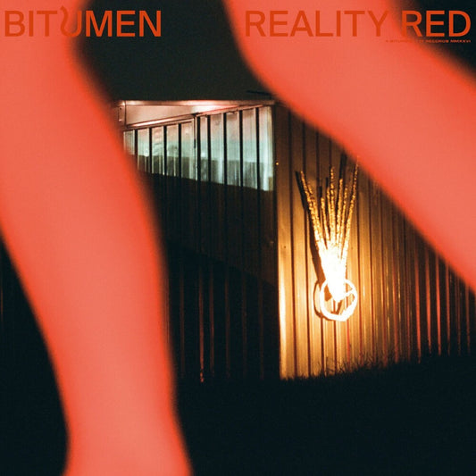 the album cover for Bitumen - Reality Red