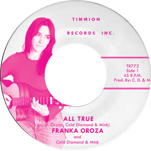 Pre-Order: Franka Oroza - All True [7" Vinyl]