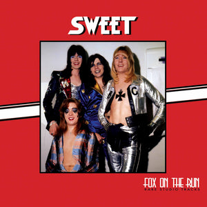 Pre-Order: Sweet - Fox On The Run - Rare Studio Tracks [Silver / Red Splatter]