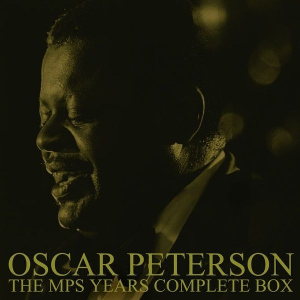 the album cover for Oscar Peterson - Mps Years Complete Box (Box) [Deluxe]
