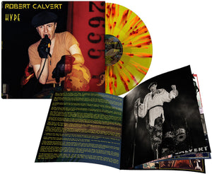 Pre-Order: Robert Calvert - Hype [Orange Red Yellow Splatter]