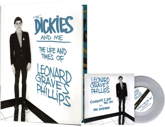 the album cover for Leonard Graves Phillips - The Dickies and Me [with clear 7 inch vinyl]