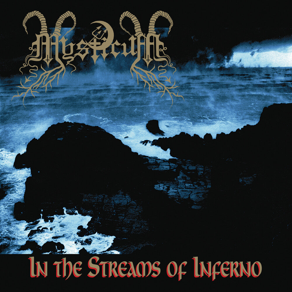 the album cover for Mysticum - In The Streams Of Inferno [Colored Vinyl] (Aniv) (Mrb)