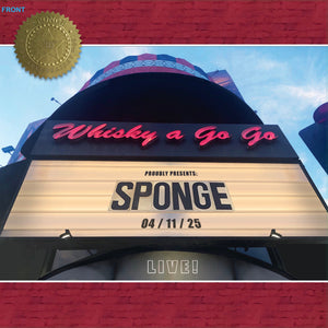 Pre-Order: Sponge - Live at the Whisky-A-Go-Go [Red / Tan / Black Haze Splatter]