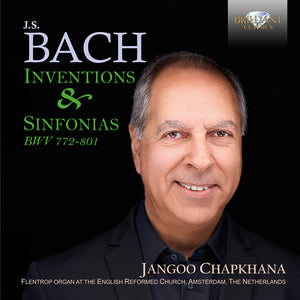 Pre-Order: Jangoo Chapkhana - J.S. Bach: Inventions & Sinfonias Bwv 772-801 [CD]