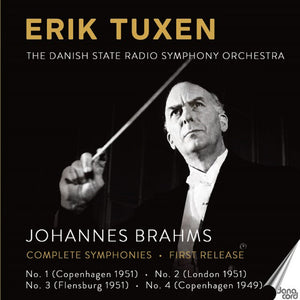 Pre-Order: Danish State Radio Symphony Orchestra - Johannes Brahms: Syms 1-4 - Erik Tuxen [CD]