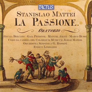 Pre-Order: Gulia Bolcato - Stanislao Mattei: La Passione Di Gesu Cristo [CD]