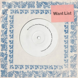 Pre-Order: Want List / Various - Want List / Various [LP]