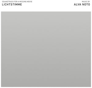 Pre-Order: Alva Noto - Lichtstimme (Soundtrack For A Missing - Pt 1) [LP]