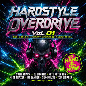 Pre-Order: Hardstyle Overdrive Vol 01 / Various - Hardstyle Overdrive Vol 01 / Various [CD]