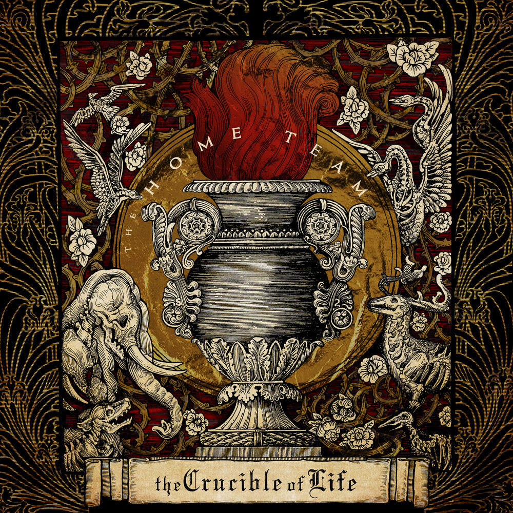 the album cover for Home Team - Crucible Of Life (Blk) [Clear Vinyl] [Deluxe] (Spla)