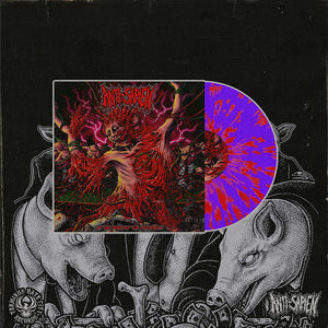 Pre-Order: Anti-Sapien - At The Mercy Of The Merciless [Colored Vinyl] (Red) (Viol)