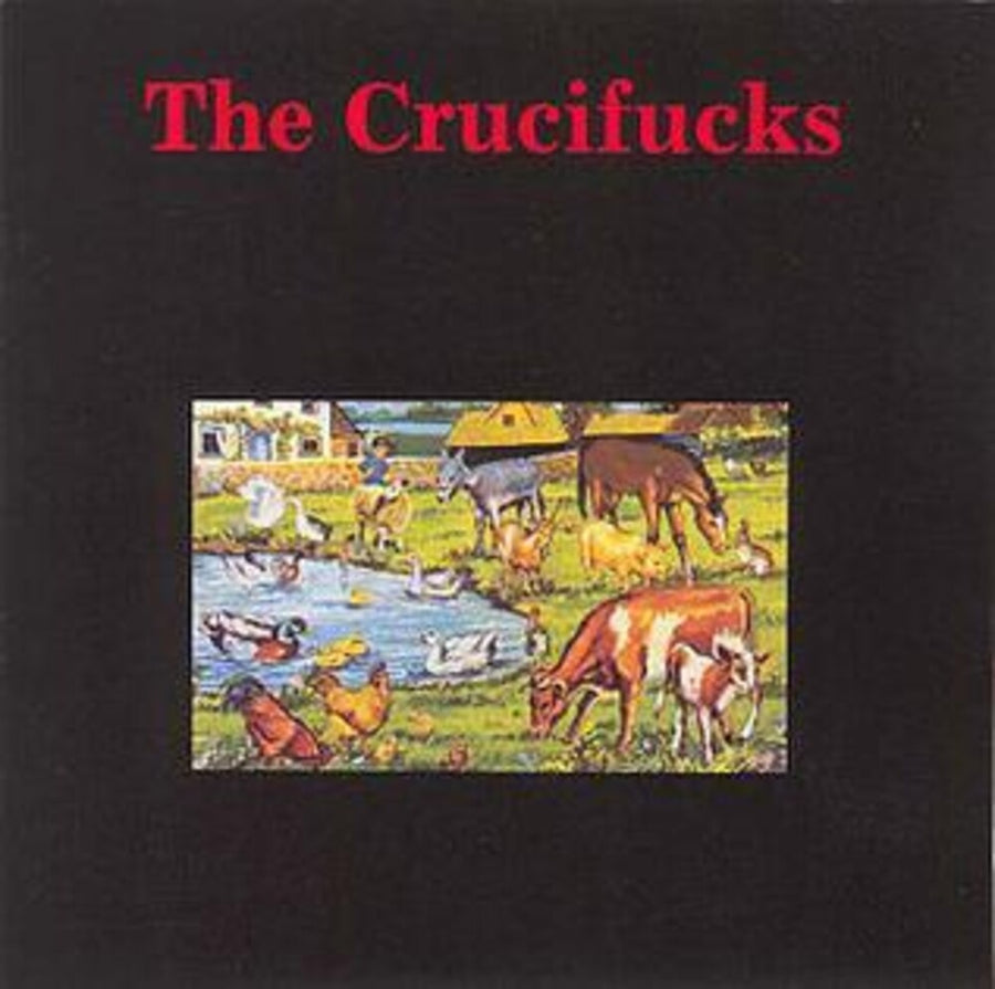 Pre-Order: Crucifucks - Crucifucks [Colored Vinyl] (Red) [Reissue]