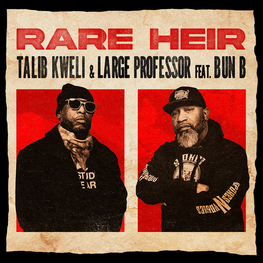 Pre-Order: Talib Kweli & Large Professor Feat. Bun B - Rare Heir [7" Vinyl]