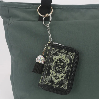 Book of Spells Book Bag Charm Coin Purse