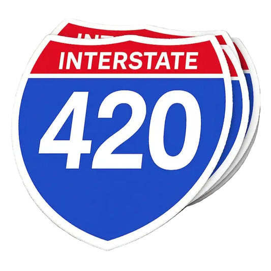 Interstate 420 Sticker - 2"