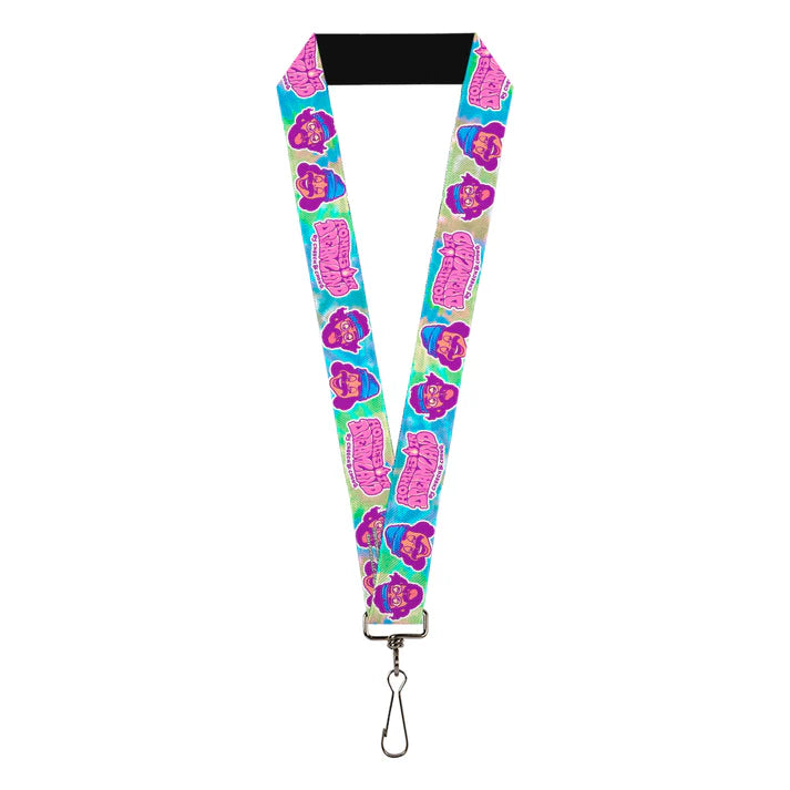 Cheech & Chong Homies in Dreamland Tie Dye Print Lanyard SALE