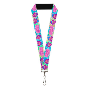 Cheech & Chong Homies in Dreamland Tie Dye Print Lanyard SALE