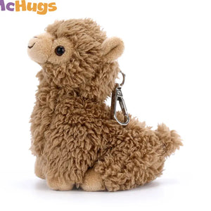 McHugs Alpaca Stuffed Animal Bag Charm