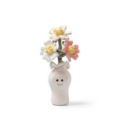 McHugs Lucky Camellia Vase Stuffed Plushie