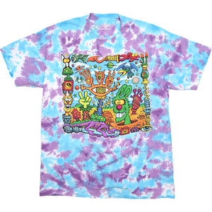 Mars Garden Tie Dye T-Shirt