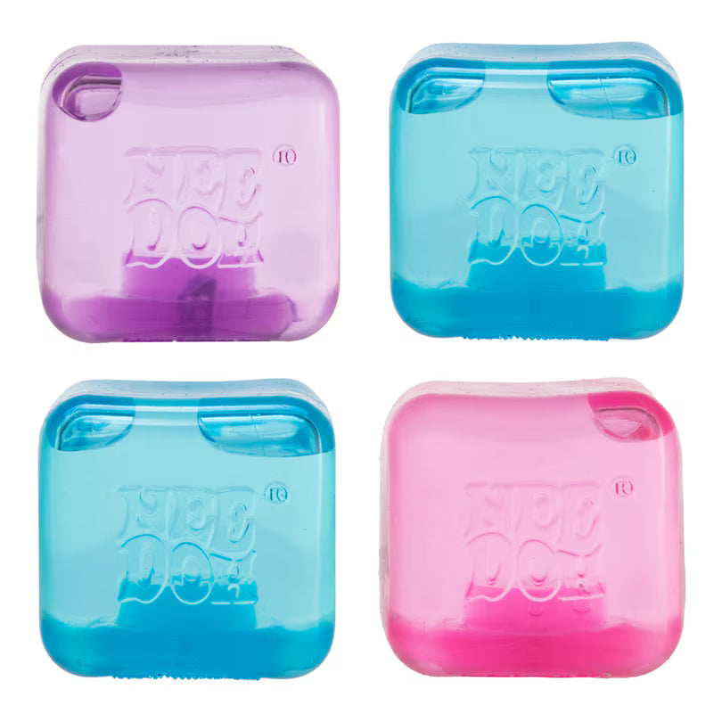 NeeDoh Nice Ice Baby Fidget Cube 4 Pack