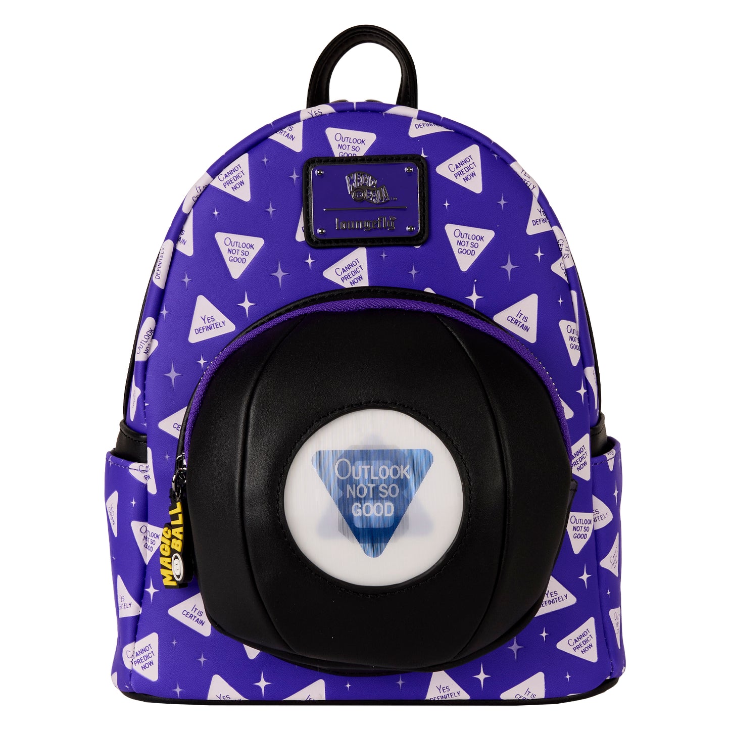 Loungefly Mattel Magic 8 Ball Lenticular Mini Backpack