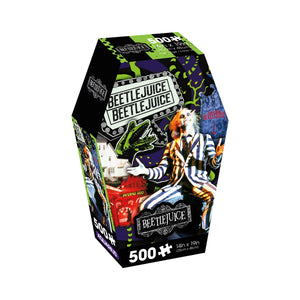 Beetlejuice Coffin Box 500 Piece Puzzle