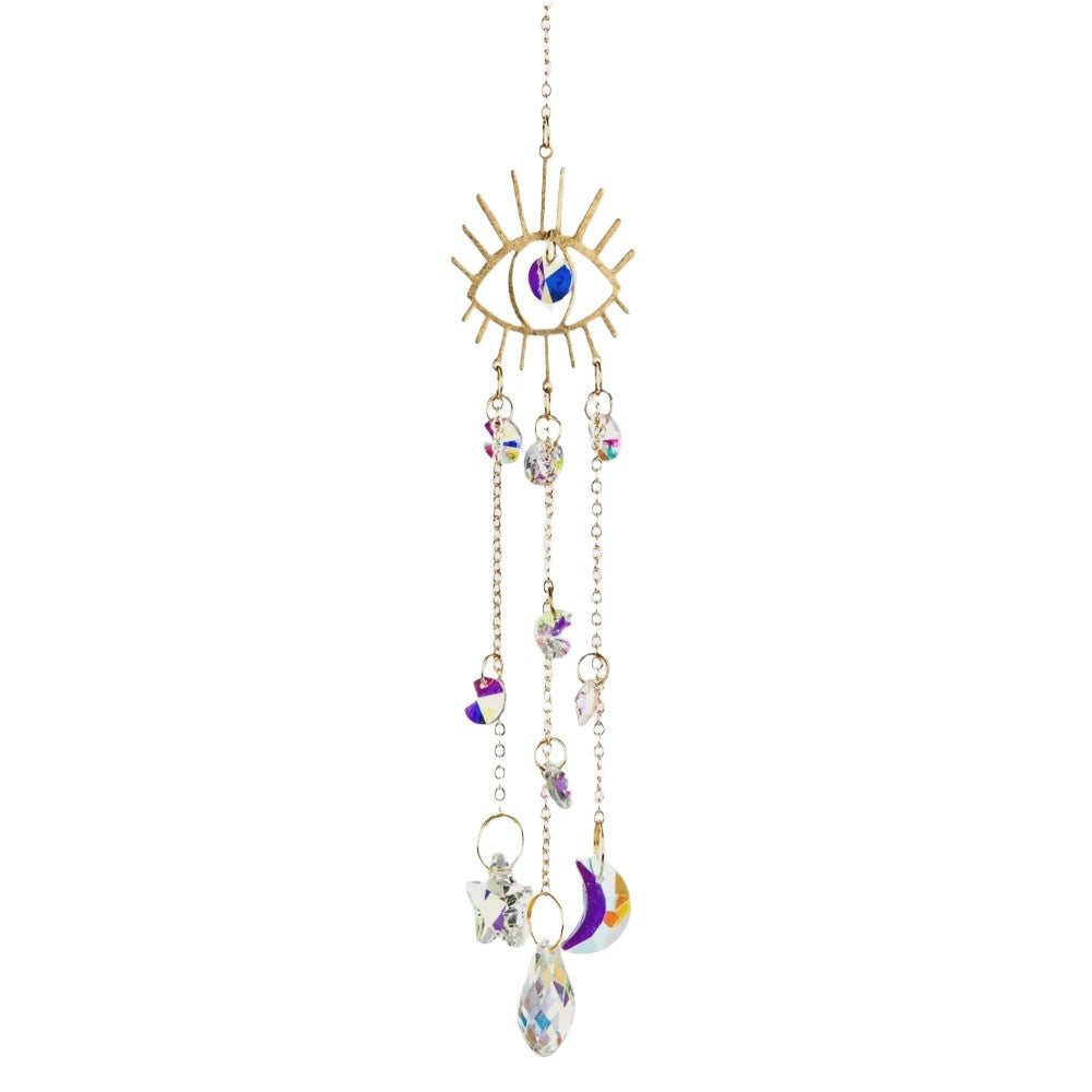 Evil Eye Crystal Suncatcher