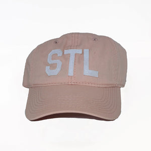 St. Louis "STL" Collegiate Dad Hat – Pink
