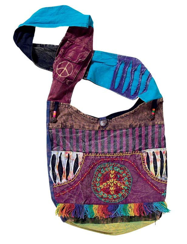 Fringe Peace Monk Bag