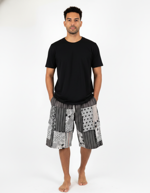 Sacred geometry Patchwork Cargo Shorts