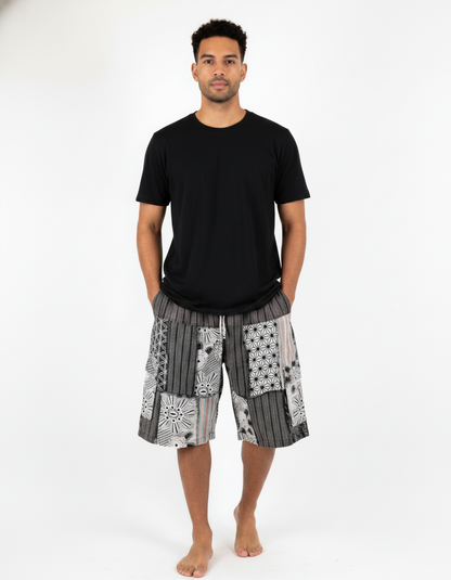 Sacred geometry Patchwork Cargo Shorts