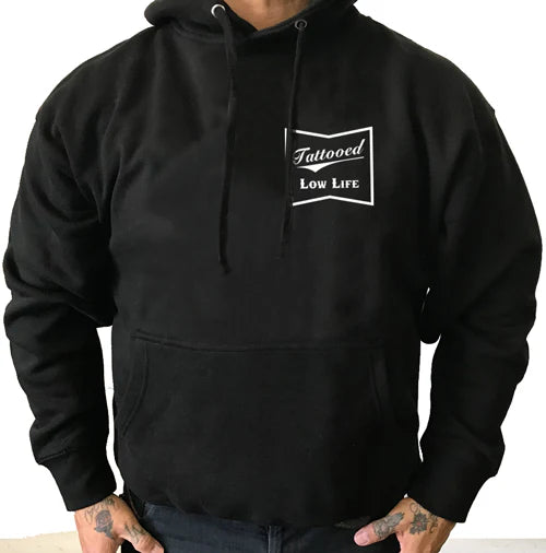 Cartel Ink Tattooed Low Life Pullover Hoodie