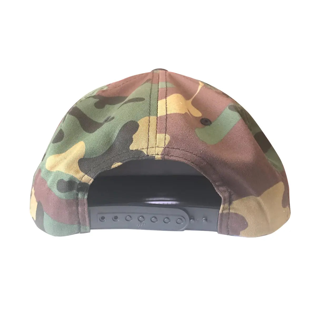 Cartel Ink Tattooed Low Life Snapback Hat in Camo Green