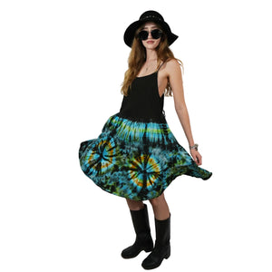 Emerald Aura Tie Dye Sundress