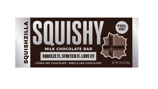 Squishzilla Slow Rise Scented Squishy Chocolate Bar