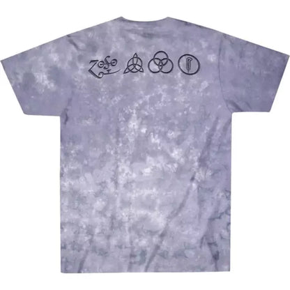 Led Zeppelin Man with Sticks Tie Dye T-Shirt