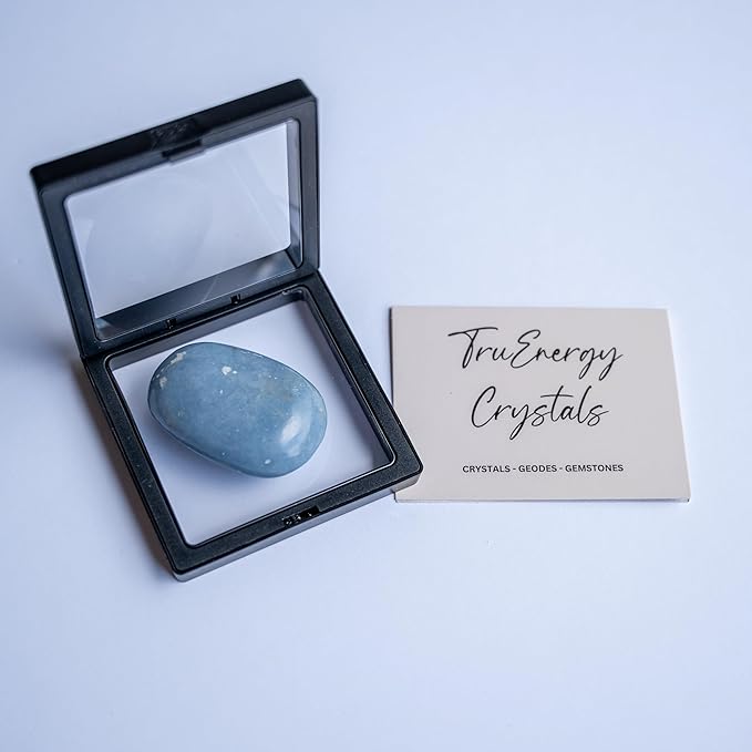 TruEnergy Angelite Palm Stone - 2"-3"