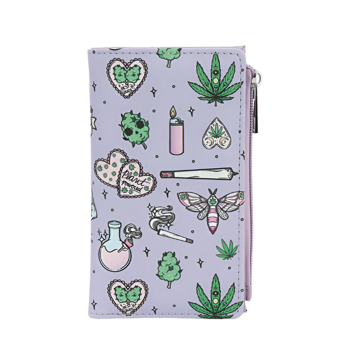 Magical High Wallet in Purple