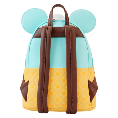 Loungefly Disney Mickey and Minnie Sweets Ice Cream Mini Backpack