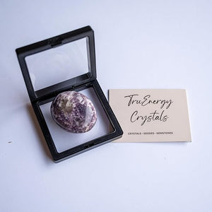 TruEnergy Lepidolite Palm Stone - 2"