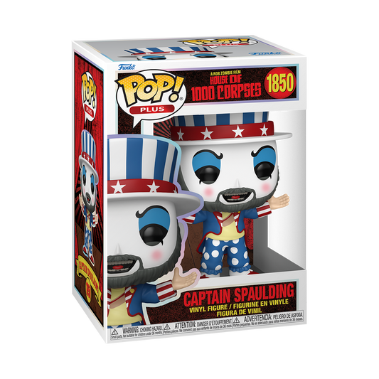 House of 1000 Corpses Captain Spaulding Funko Pop! Plus Vinyl Figure #1852