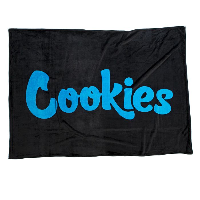 Cookies Jacquard Logo Blanket - Black SALE
