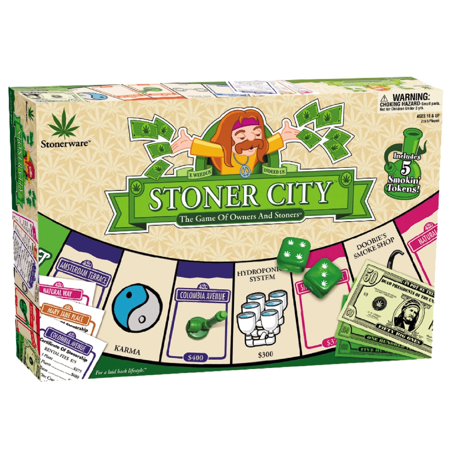 Stonerware™ Stoner City Board Game