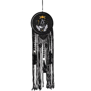 Triple Moon Crochet Dreamcatcher