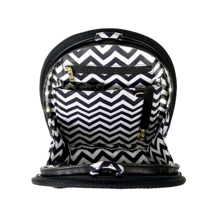 Loungefly Zig Zag Light Up Mini Backpack Insert Organizer
