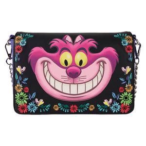 Loungefly Disney Alice in Wonderland Cheshire Cat Crossbody Bag