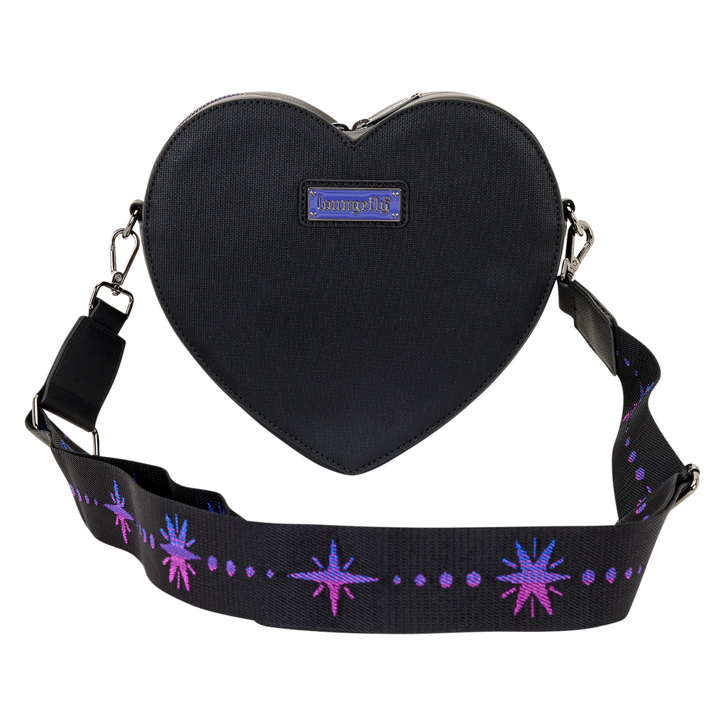 Loungefly Neon Cat Heart Figural Crossbody Bag