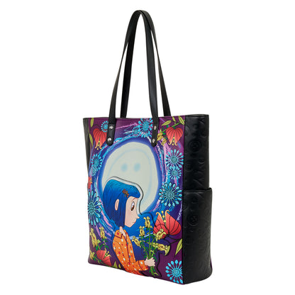 Loungefly Coraline Garden Glow Tote Bag